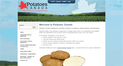 Desktop Screenshot of potatoescanada.com